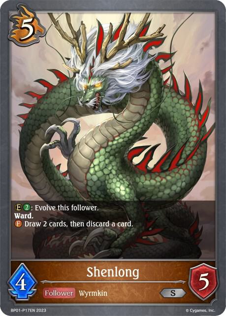 Shenlong - P17EN (Foil), BP01: Advent of Genesis BP01-P17EN