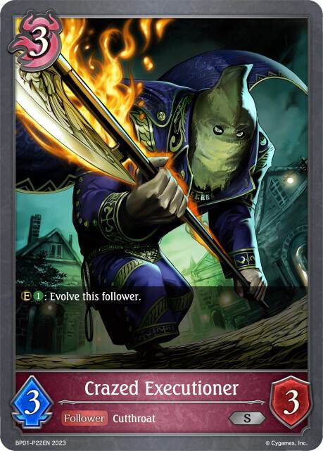 Crazed Executioner - P22EN (Foil), BP01: Advent of Genesis BP01-P22EN