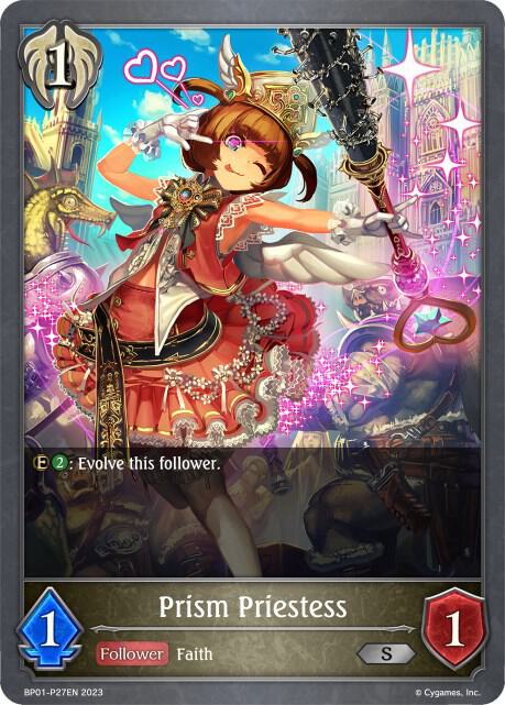 Prism Priestess -P27EN (Foil), BP01: Advent of Genesis BP01-P27EN