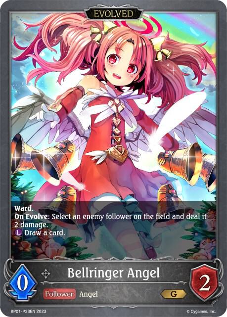 Bellringer Angel (Evolved) - P33EN (Foil), BP01: Advent of Genesis BP01-P33EN