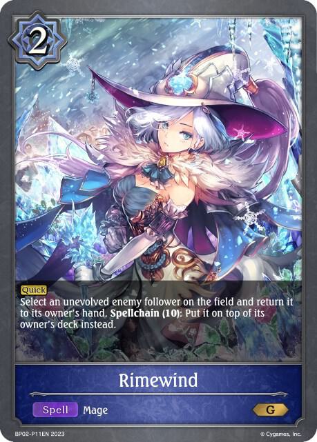 Rimewind - P11EN (Foil), BP02: Reign of Bahamut BP02-P11EN