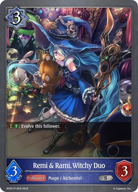 Remi & Rami, Witchy Duo - P12EN (Foil), BP02: Reign of Bahamut BP02-P12EN
