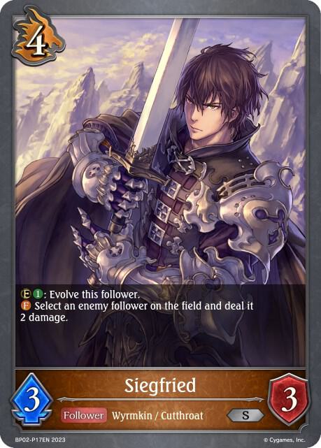 Siegfried - P17EN (Foil), BP02: Reign of Bahamut BP02-P17EN