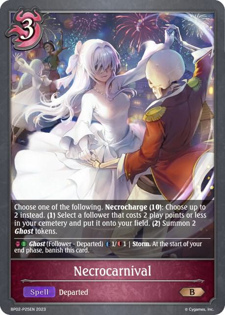 Necrocarnival - P25 (Foil), BP02: Reign of Bahamut BP02-P25EN