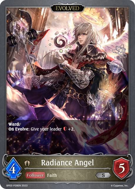 Radiance Angel (Evolved) - P28EN (Foil), BP02: Reign of Bahamut BP02-P28EN