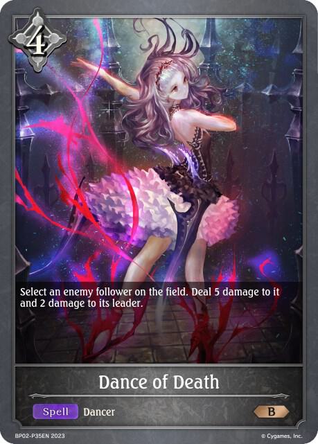 Dance of Death - P35EN (Foil), BP02: Reign of Bahamut BP02-P35EN