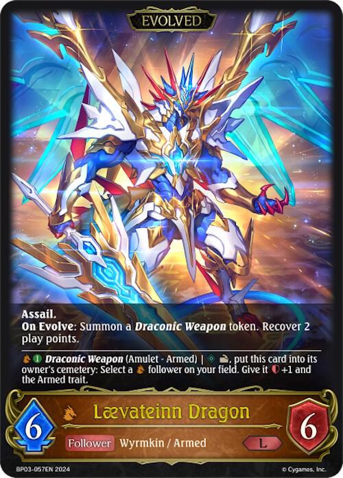 Laevateinn Dragon (Evolved), BP03: Flame of Laevateinn BP03-057EN