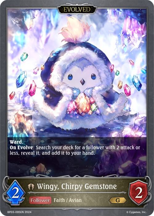 Wingy, Chirpy Gemstone (Evolved), BP03: Flame of Laevateinn BP03-095EN