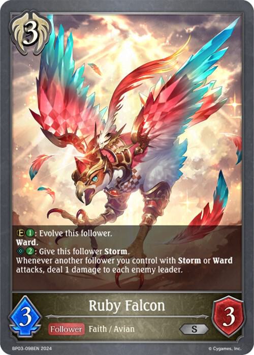 Ruby Falcon, BP03: Flame of Laevateinn BP03-098EN