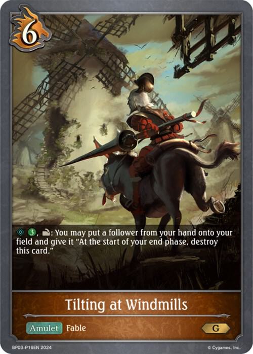 Tilting at Windmills - P16EN (Foil), BP03: Flame of Laevateinn BP03-P16EN