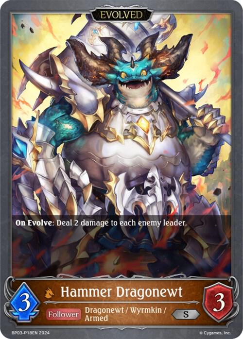 Hammer Dragonewt - P18EN (Foil), BP03: Flame of Laevateinn BP03-P18EN