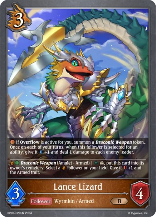 Lance Lizard - P20EN (Foil), BP03: Flame of Laevateinn BP03-P20EN