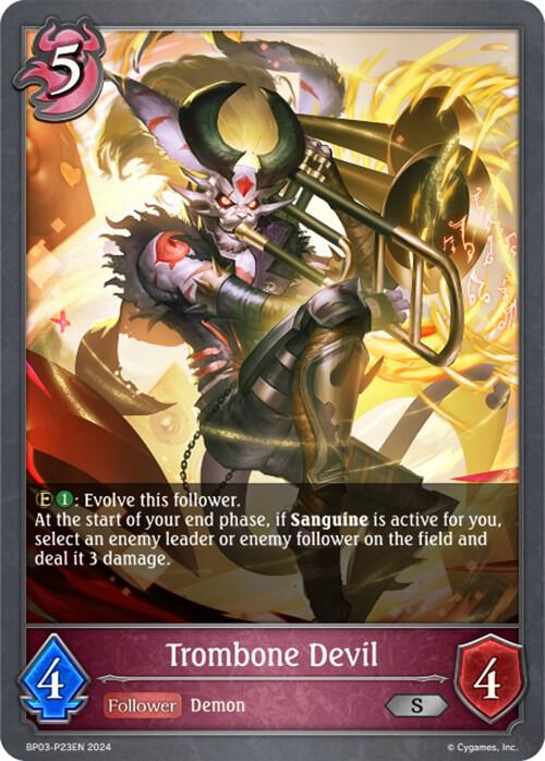 Trombone Devil- P23EN (Foil), BP03: Flame of Laevateinn BP03-P23EN