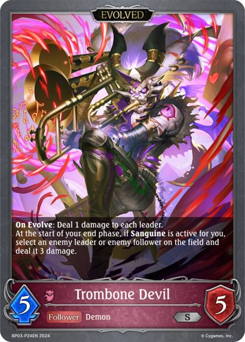 Trombone Devil- P24EN (Foil), BP03: Flame of Laevateinn BP03-P24EN