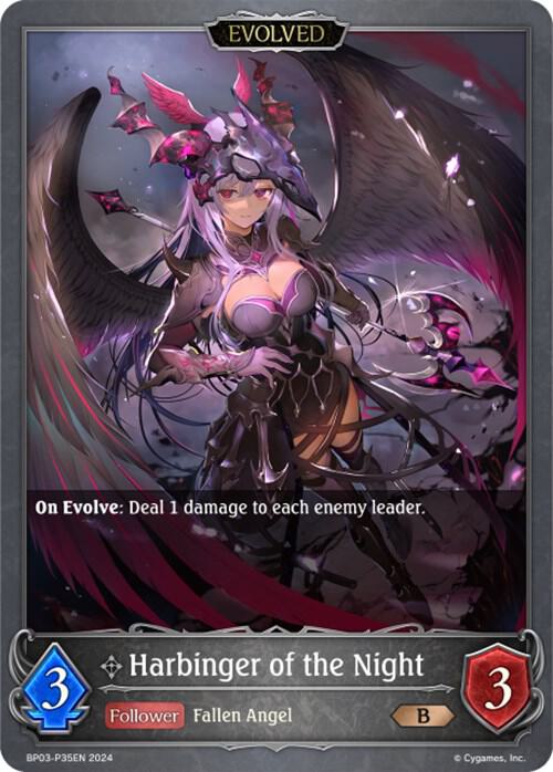 Harbinger of the Night - P35EN (Evolved) (Foil), BP03: Flame of Laevateinn BP03-P35EN