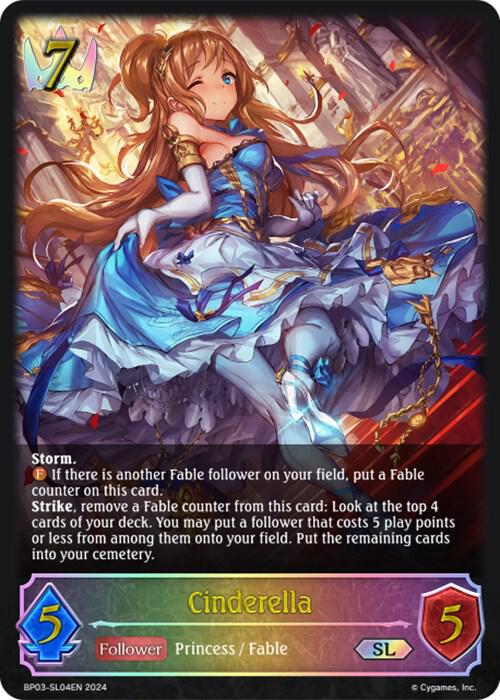 Cinderella (SL), BP03: Flame of Laevateinn BP03-SL04EN