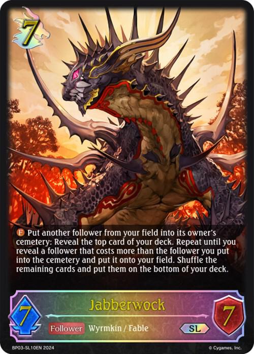 Jabberwock (SL), BP03: Flame of Laevateinn BP03-SL10EN
