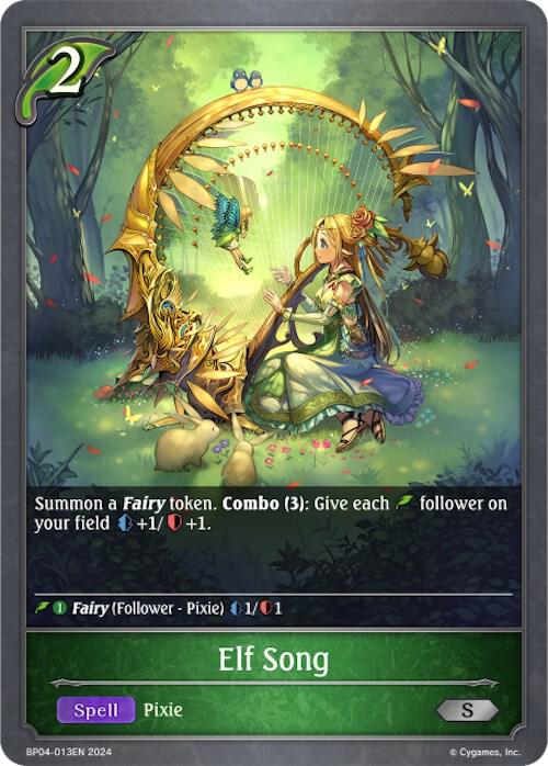 Elf Song, BP04: Cosmic Mythos BP04-013EN