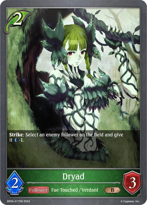 Dryad, BP04: Cosmic Mythos BP04-017EN