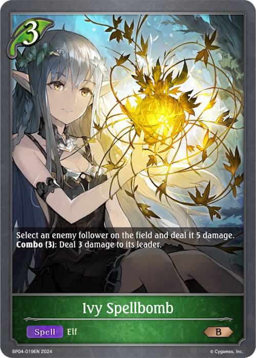 Ivy Spellbomb, BP04: Cosmic Mythos BP04-019EN