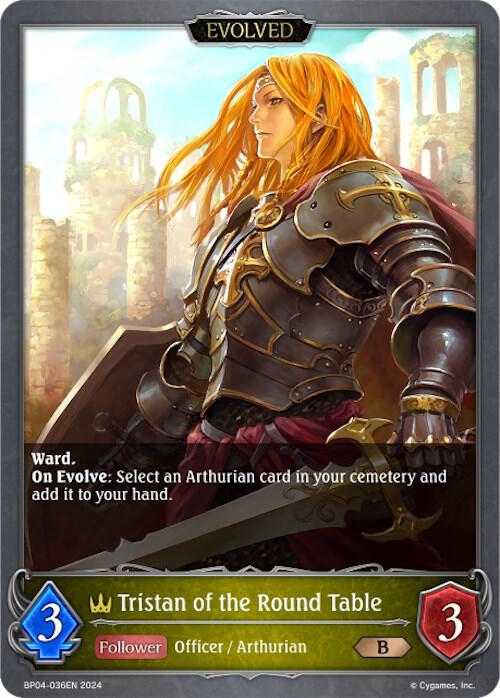 Tristan of the Round Table (Evolved), BP04: Cosmic Mythos BP04-036EN