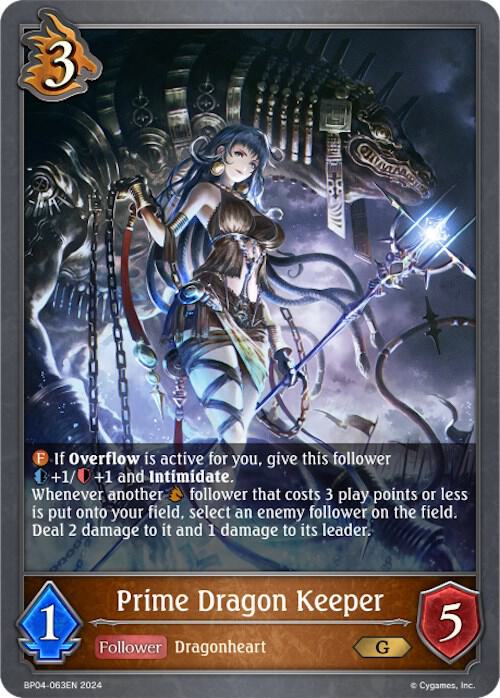 Prime Dragon Keeper, BP04: Cosmic Mythos BP04-063EN