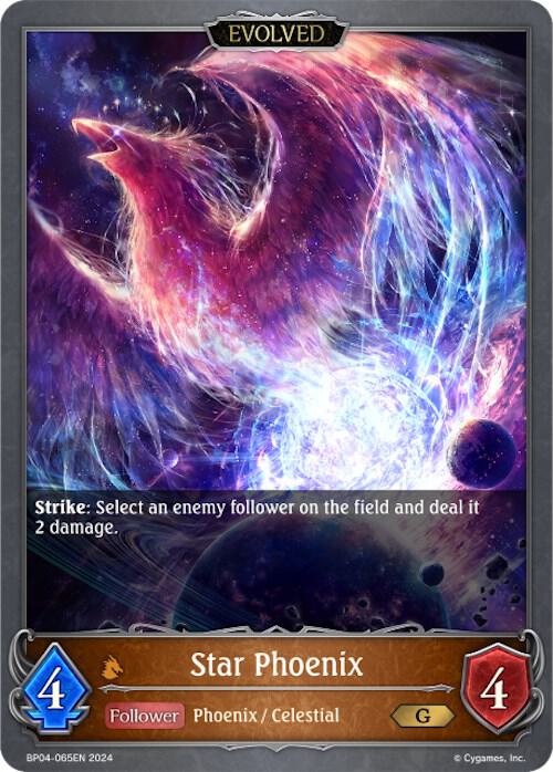 Star Phoenix (Evolved), BP04: Cosmic Mythos BP04-065EN