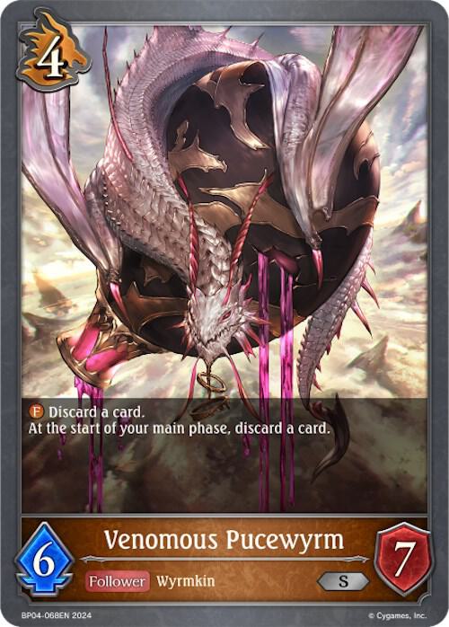 Venomous Pucewyrm, BP04: Cosmic Mythos BP04-068EN