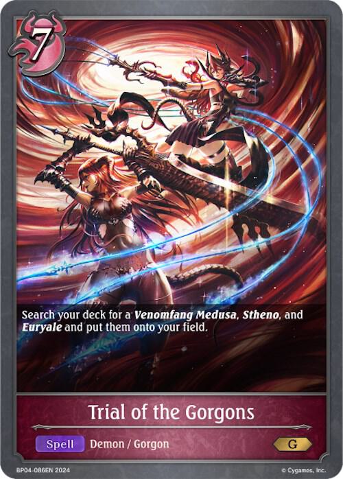 Trial of the Gorgons, BP04: Cosmic Mythos BP04-086EN
