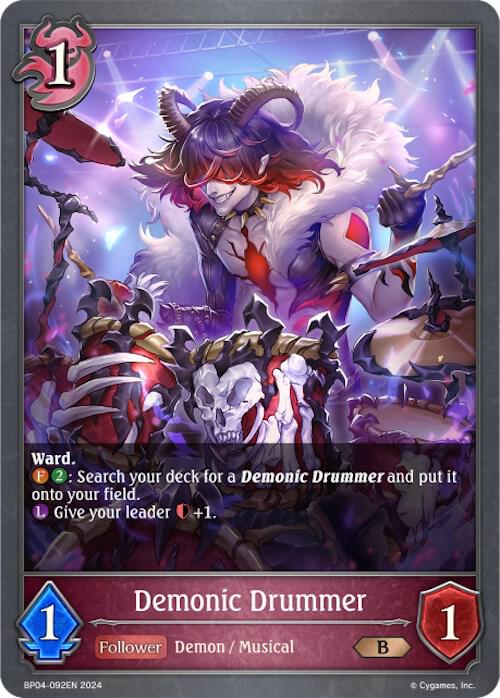 Demonic Drummer, BP04: Cosmic Mythos BP04-092EN