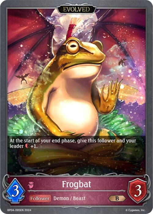 Frogbat (Evolved), BP04: Cosmic Mythos BP04-095EN