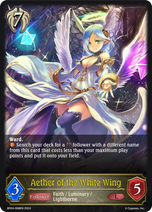 Aether of the White Wing, BP04: Cosmic Mythos BP04-098EN