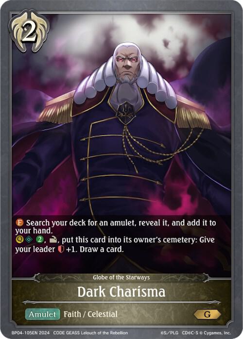 Dark Charisma, BP04: Cosmic Mythos BP04-105EN