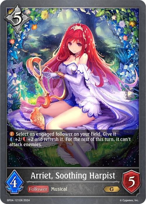Arriet, Soothing Harpist, BP04: Cosmic Mythos BP04-121EN