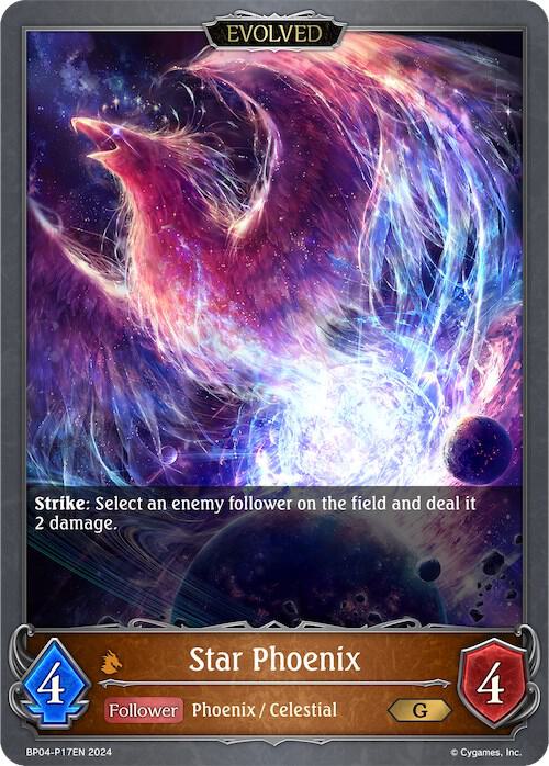 Star Phoenix (Evolved) - P17EN (Foil), BP04: Cosmic Mythos BP04-P17EN