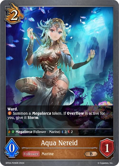 Aqua Nereid - P20EN (Foil), BP04: Cosmic Mythos BP04-P20EN