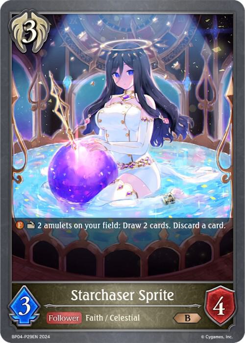 Starchaser Sprite - P29EN (Foil), BP04: Cosmic Mythos BP04-P29EN