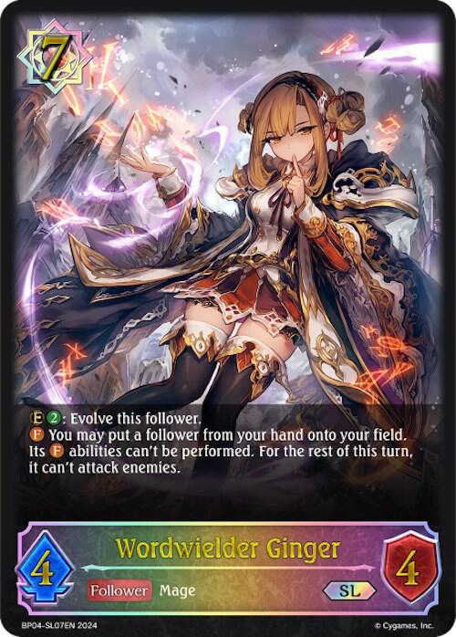 Wordwielder Ginger (SL), BP04: Cosmic Mythos BP04-SL07EN