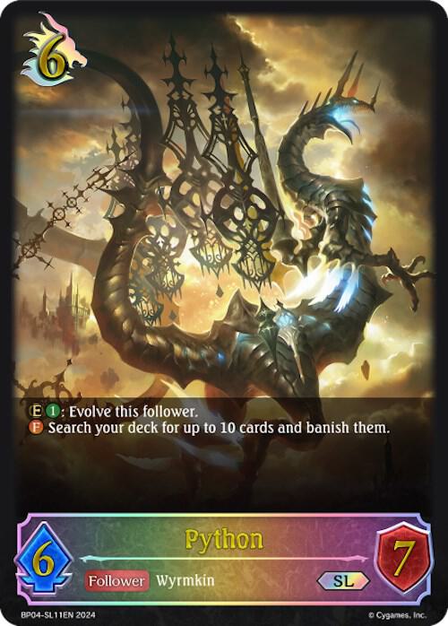 Python (SL), BP04: Cosmic Mythos BP04-SL11EN