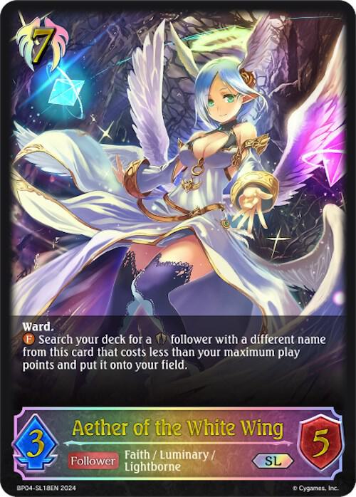 Aether of the White Wing (SL), BP04: Cosmic Mythos BP04-SL18EN