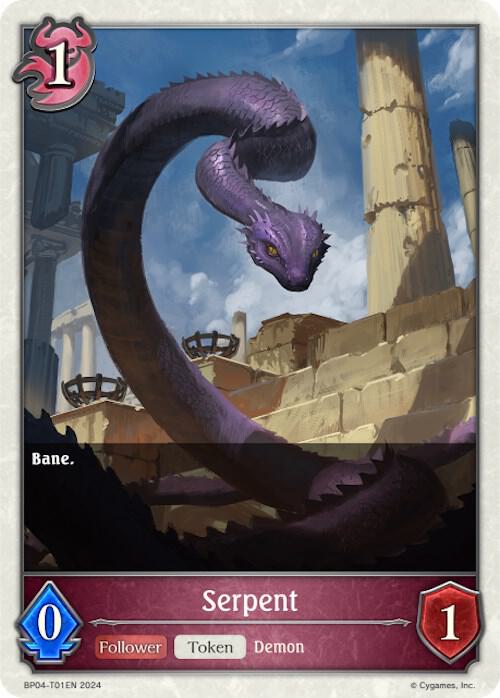 Serpent, BP04: Cosmic Mythos BP04-T01EN