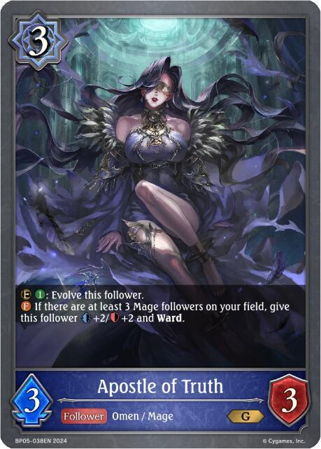 Apostle of Truth, BP05: Omens Eternal BP05-038EN