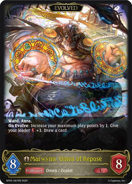 Marwynn, Omen of Repose (Evolved), BP05: Omens Eternal BP05-087EN