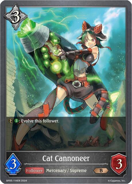 Cat Cannoneer, BP05: Omens Eternal BP05-114EN