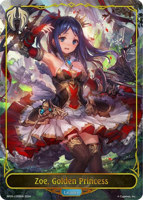 Zoe, Golden Princess, BP05: Omens Eternal BP05-LD06EN