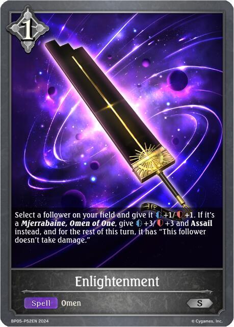 Enlightenment - P52EN (Foil), BP05: Omens Eternal BP05-P52EN