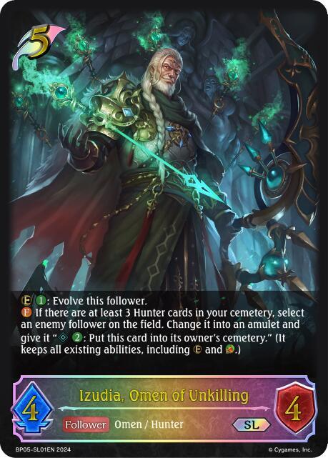 Izudia, Omen of Unkilling (SL), BP05: Omens Eternal BP05-SL01EN