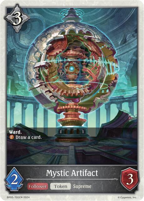 Mystic Artifact, BP05: Omens Eternal BP05-T05EN