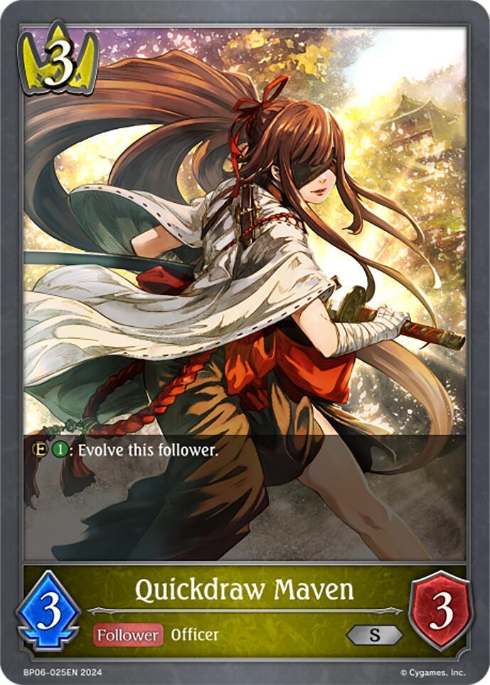 Quickdraw Maven, BP06: Paragons of the Colosseum BP06-025EN