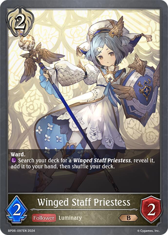 Winged Staff Priestess, BP06: Paragons of the Colosseum BP06-097EN